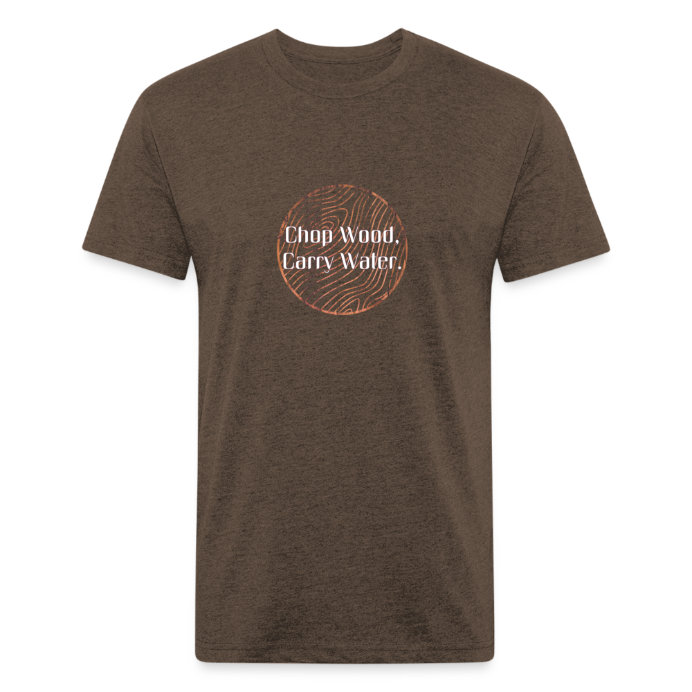 Chop Wood. Carry Water. T-Shirt - heather espresso