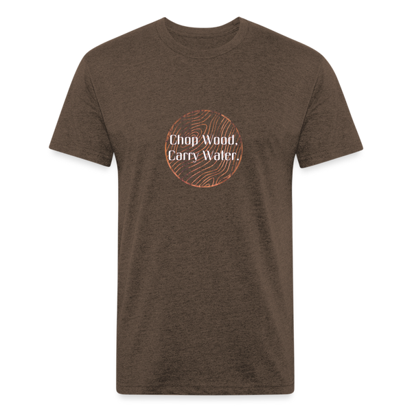 Chop Wood. Carry Water. T-Shirt - heather espresso