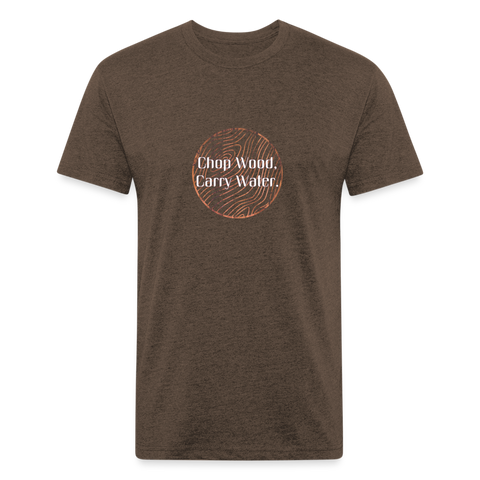 Chop Wood. Carry Water. T-Shirt - heather espresso