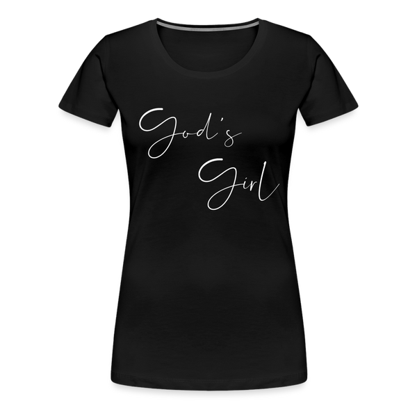 God's Girl Women's Tee - black