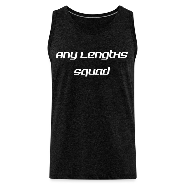 Any Lengths Squad Men’s Tank - charcoal grey