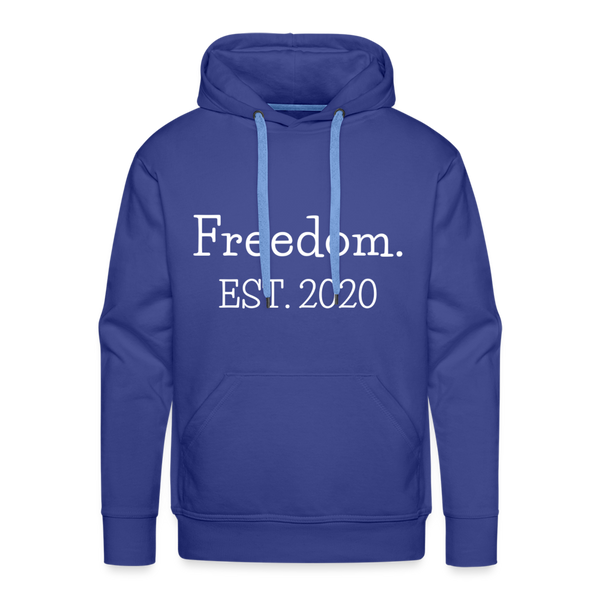 Freedom. EST. 2020 Premium Hoodie - royal blue