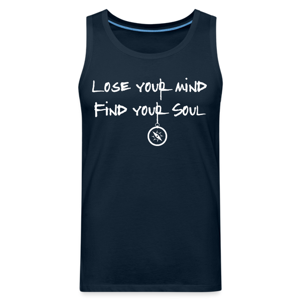 Find Your Soul Men’s Tank - deep navy