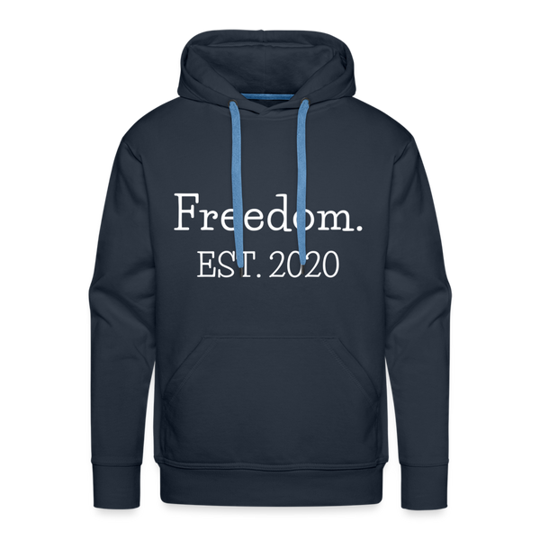 Freedom. EST. 2020 Premium Hoodie - navy