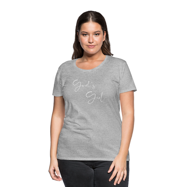 God's Girl Women's Tee - heather gray