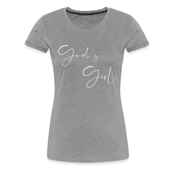 God's Girl Women's Tee - heather gray