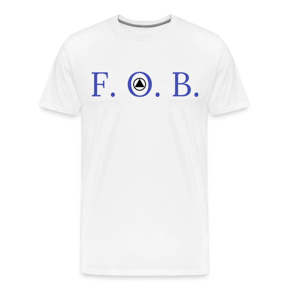 FOB (Color Design) Premium TShirt - white