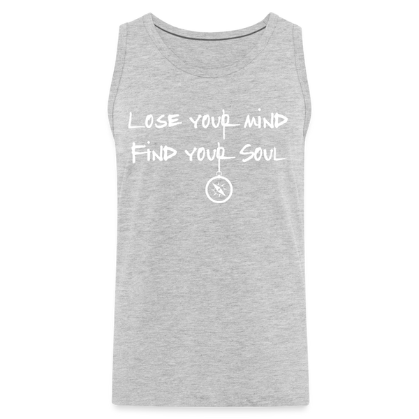 Find Your Soul Men’s Tank - heather gray