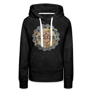 Seeker Premium Hoodie - charcoal grey