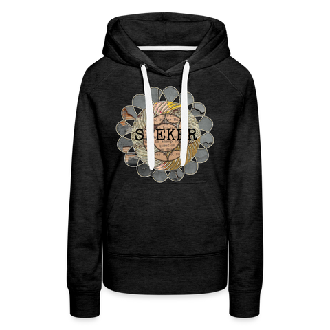 Seeker Premium Hoodie - charcoal grey