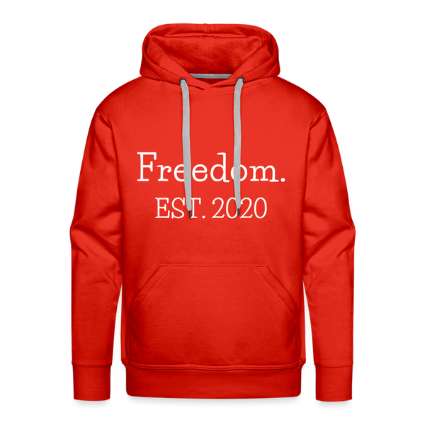 Freedom. EST. 2020 Premium Hoodie - red