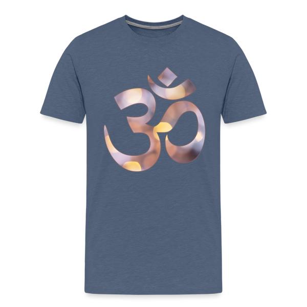 Om TShirt - heather blue