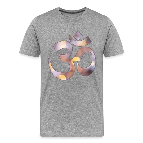 Om TShirt - heather gray