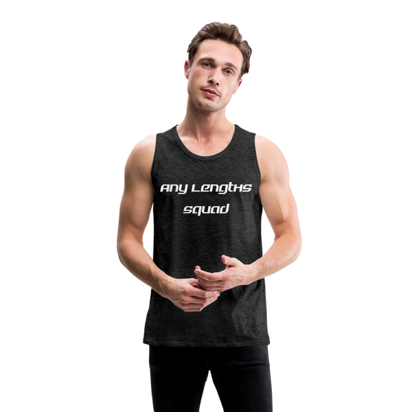 Any Lengths Squad Men’s Tank - charcoal grey