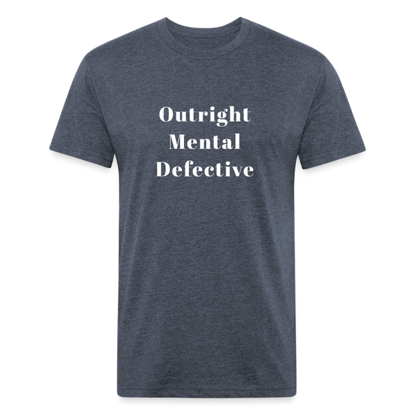 Outright Mental Defective TShirt - heather navy