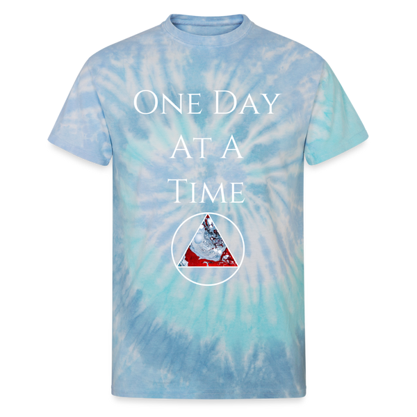 ODAAT Tie Dye TShirt - blue lagoon