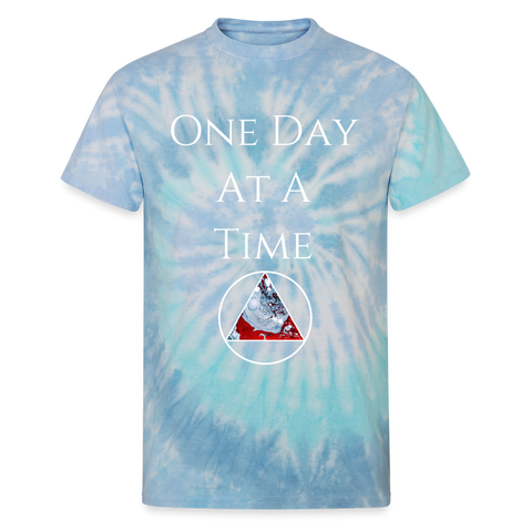 ODAAT Tie Dye TShirt - blue lagoon