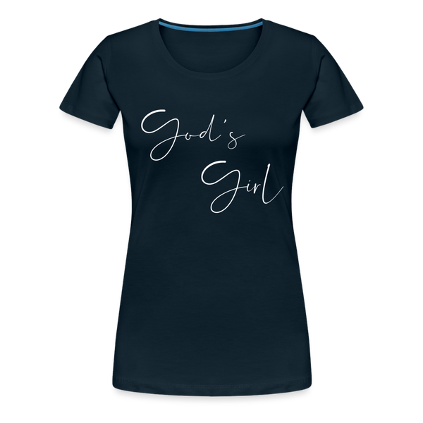 God's Girl Women's Tee - deep navy