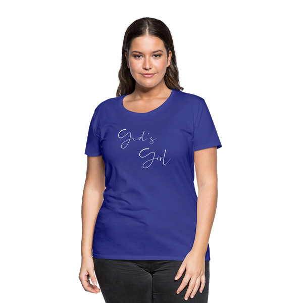 God's Girl Women's Tee - royal blue