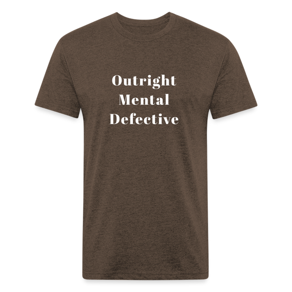 Outright Mental Defective TShirt - heather espresso