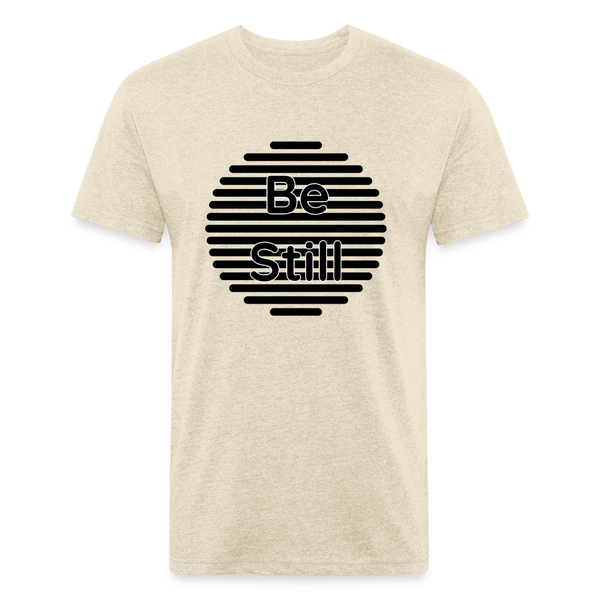 Be Still Circle TShirt - heather cream