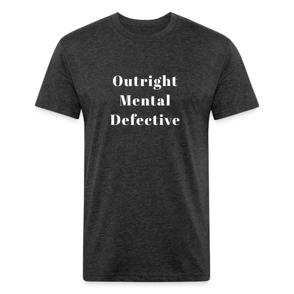 Outright Mental Defective TShirt - heather black