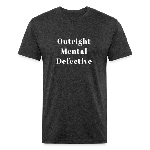 Outright Mental Defective TShirt - heather black