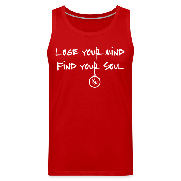 Find Your Soul Men’s Tank - red