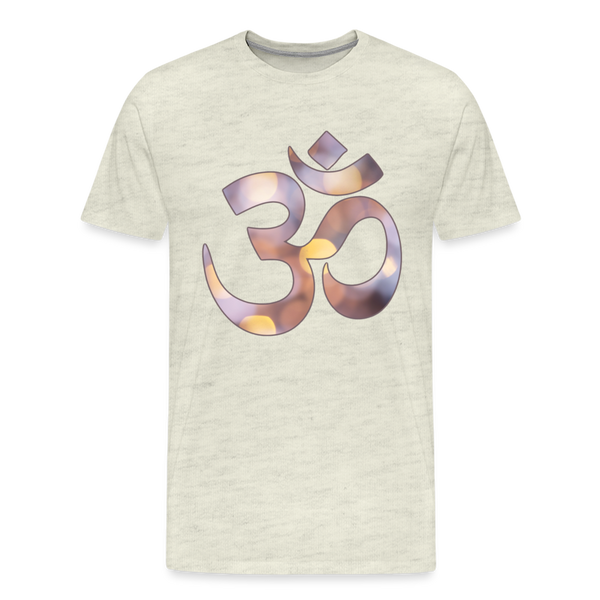 Om TShirt - heather oatmeal