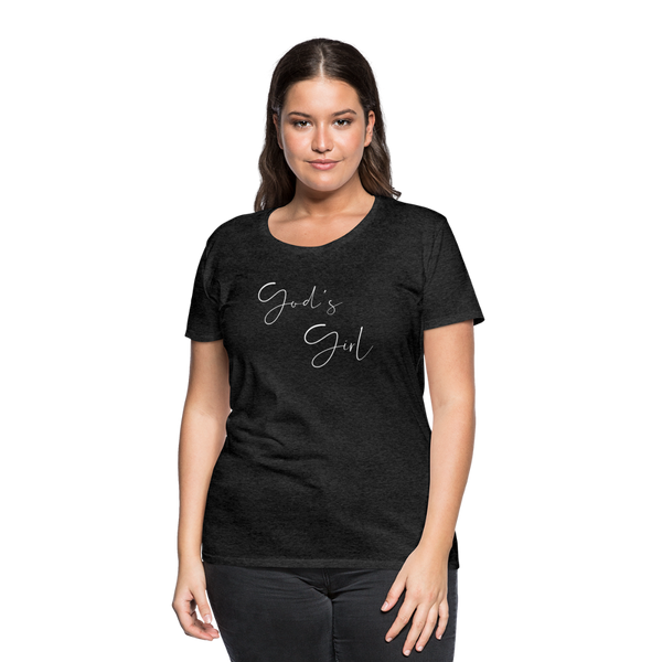 God's Girl Women's Tee - charcoal grey