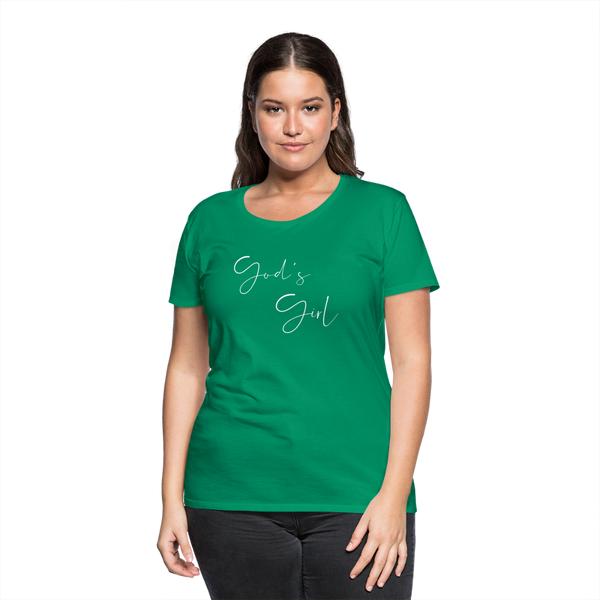 God's Girl Women's Tee - kelly green