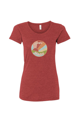 Slangin' Hope Women's Triblend Tee