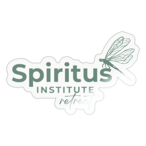 Spiritus Institute Retreat Sticker - transparent glossy