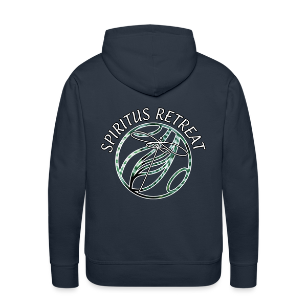 Spiritus Retreat Dragonfly Tribal Design - navy