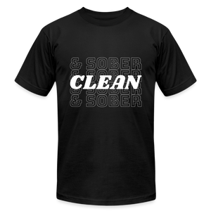 Clean & Sober TShirt - black
