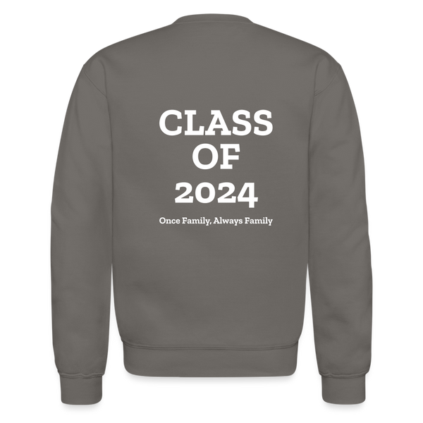 Hope Manor Class of 2024 Unisex Crewneck Sweatshirt - asphalt gray