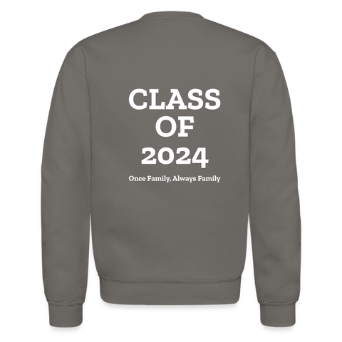 Hope Manor Class of 2024 Unisex Crewneck Sweatshirt - asphalt gray