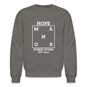 Hope Manor Class of 2019 Unisex Crewneck Sweatshirt - asphalt gray