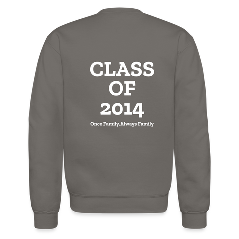 Hope Manor Class of 2014 Unisex Crewneck Sweatshirt - asphalt gray