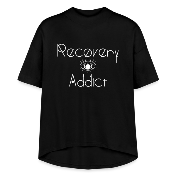 Recovery Addict Women's Hi-Lo Tee - black