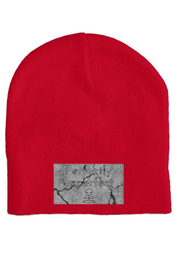 Perfectly Imperfect Cracked Stone Skull Cap Beanie