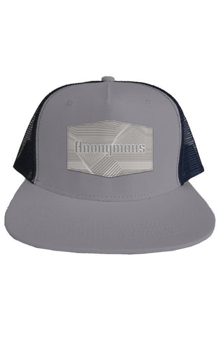 Anonymous Abstract Trucker Mesh Hat