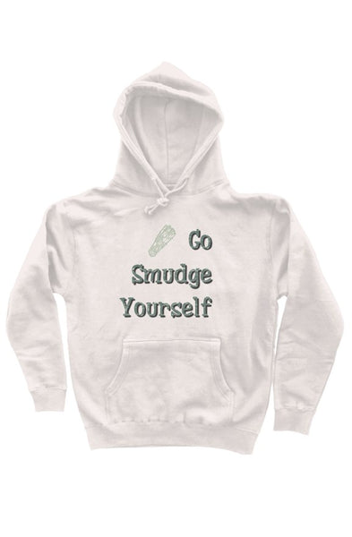Go Smudge Yourself Hoodie (Green Lettering)
