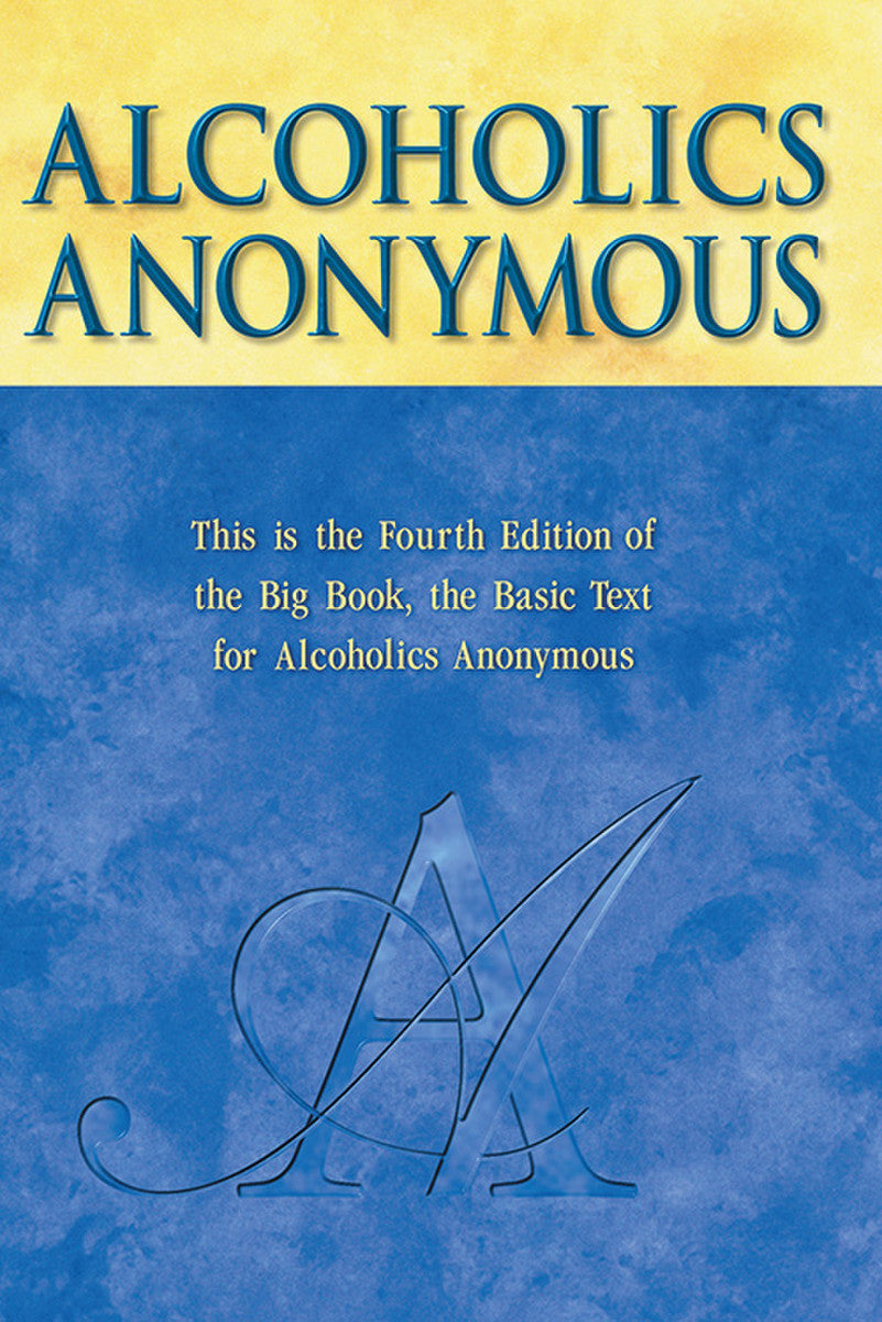Alcoholics Anonymous Big Book 4th Edition (Jacketless Hardcover)