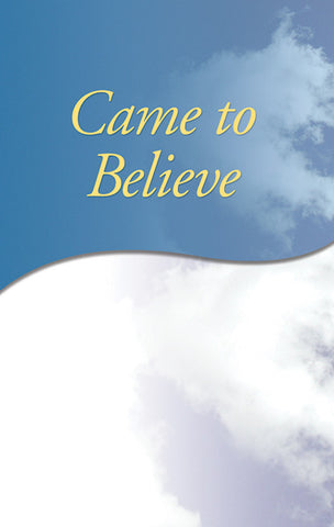 Came to Believe (Softcover)