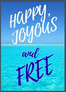 Happy Joyous Free Greeting Card