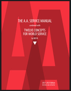 AA Service Manual/Twelve Concepts for World Service 2021-2023 (Softcover)