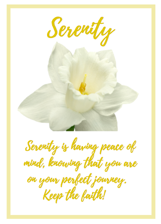 Serenity Greeting Card