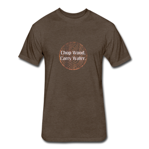 Chop Wood. Carry Water. T-Shirt - heather espresso