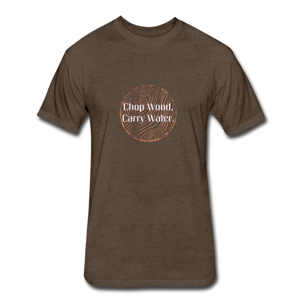 Chop Wood. Carry Water. T-Shirt - heather espresso